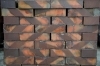 Saltglazed herringbone historic clinker brick